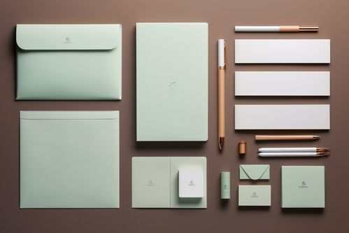 辦公信紙與日用百貨 VI樣機效果圖的視覺營銷魅力